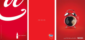 color rojo marcas logotipo Coca Cola Nescafé